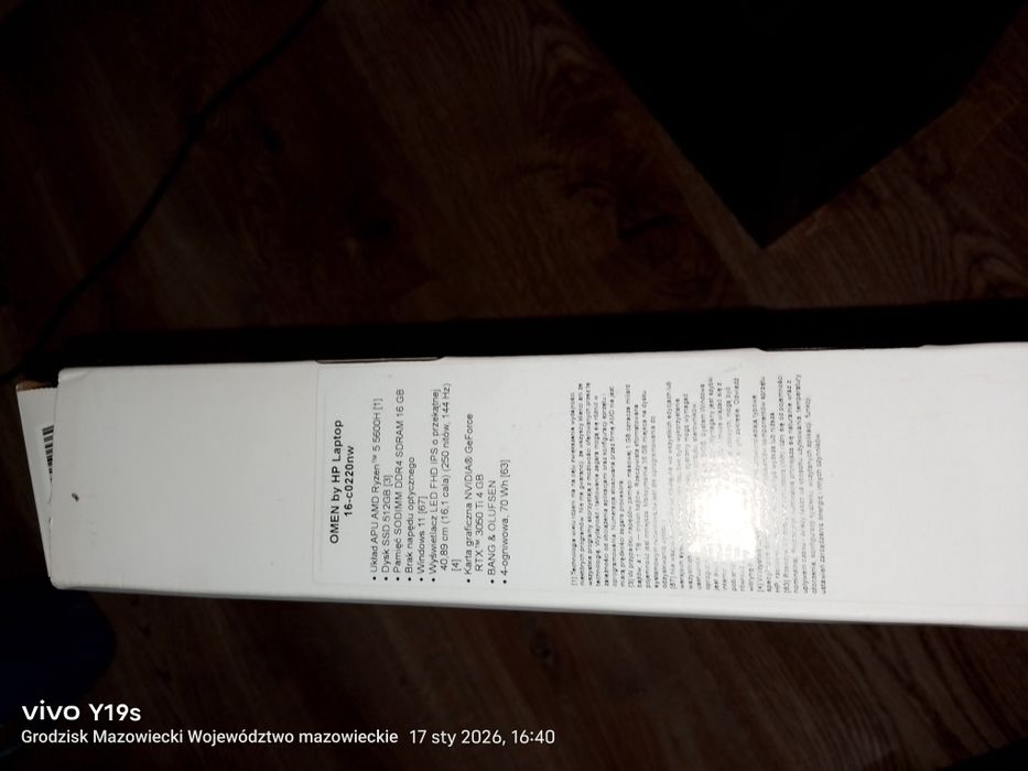 HP Omen 16 rtx3050ti