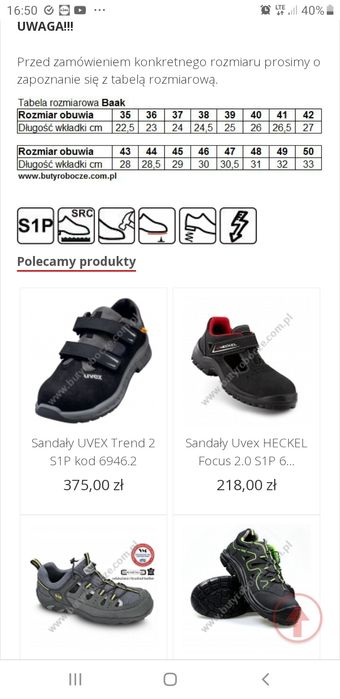 Buty robocze. Obuwie ochronne BHP. Skóra naturalna. Nowe