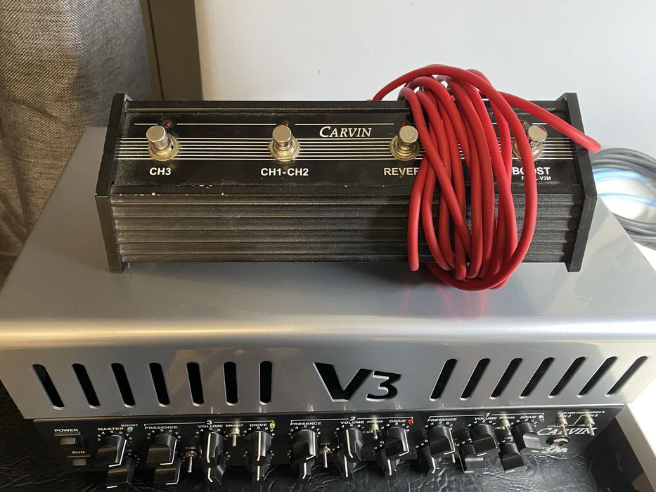 Amplificador Carvin V3m c coluna
