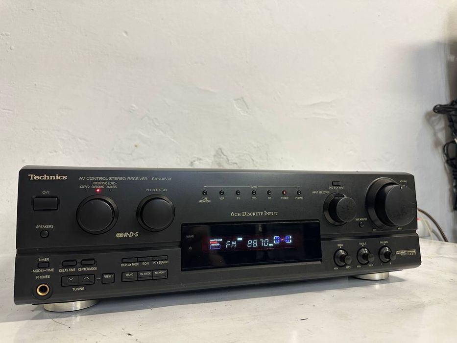 Amplituner kina domowego Technics SA-AX530 | 5.1, 2×100W, Dolby Pro Logic, RDS, Hi-Fi