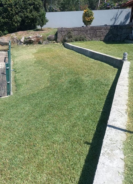 Manutenção de jardins e limpeza de terrenos