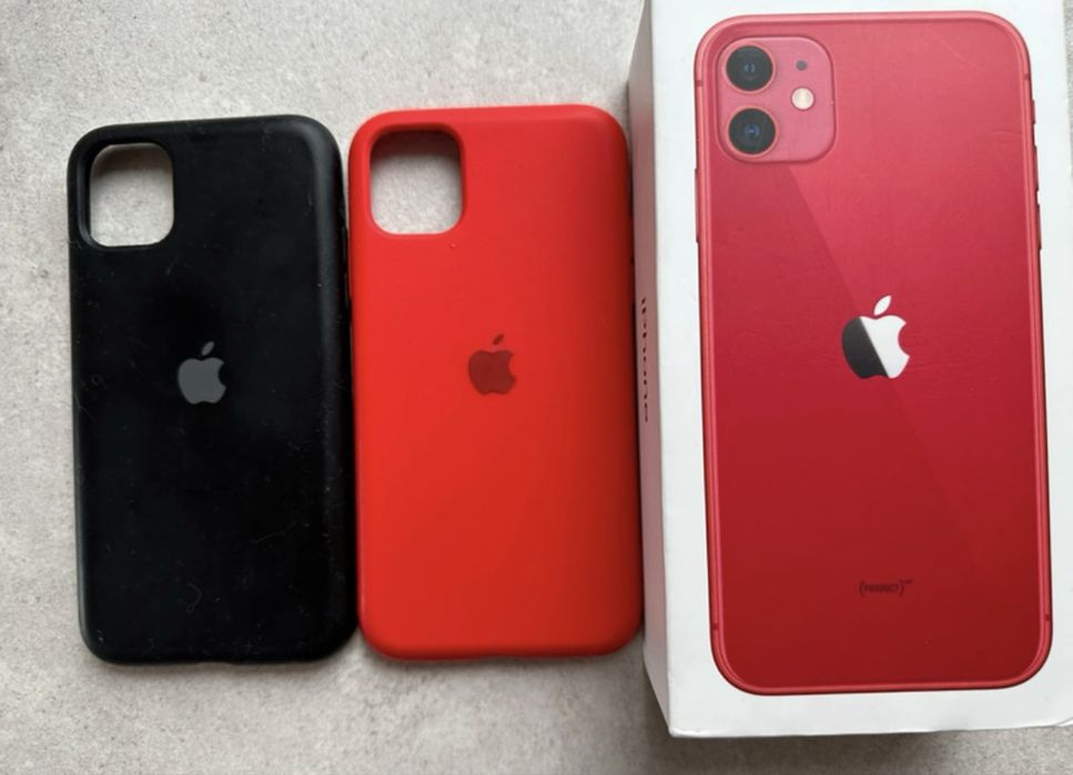 Telefon apple Iphone 11 red 64 GB w pełni sprawny Sosnowiec • OLX.pl