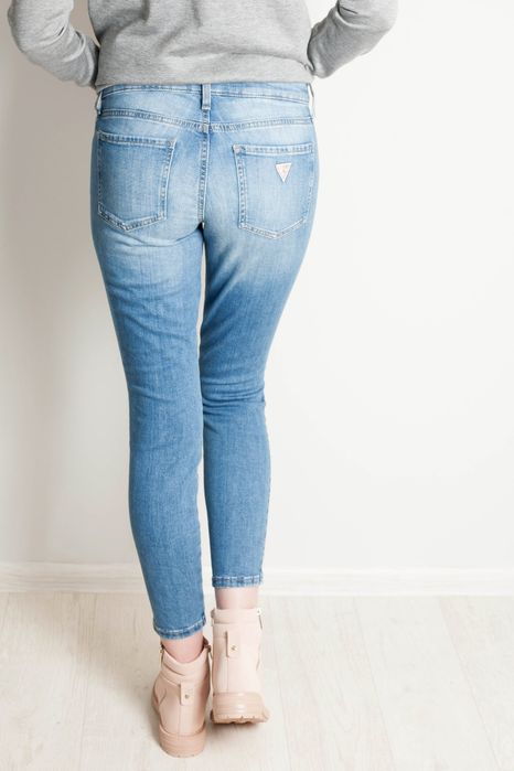 GUESS ОРИГІНАЛ. Нові жіночі джинси скінні блакитні літні 26 S голубі