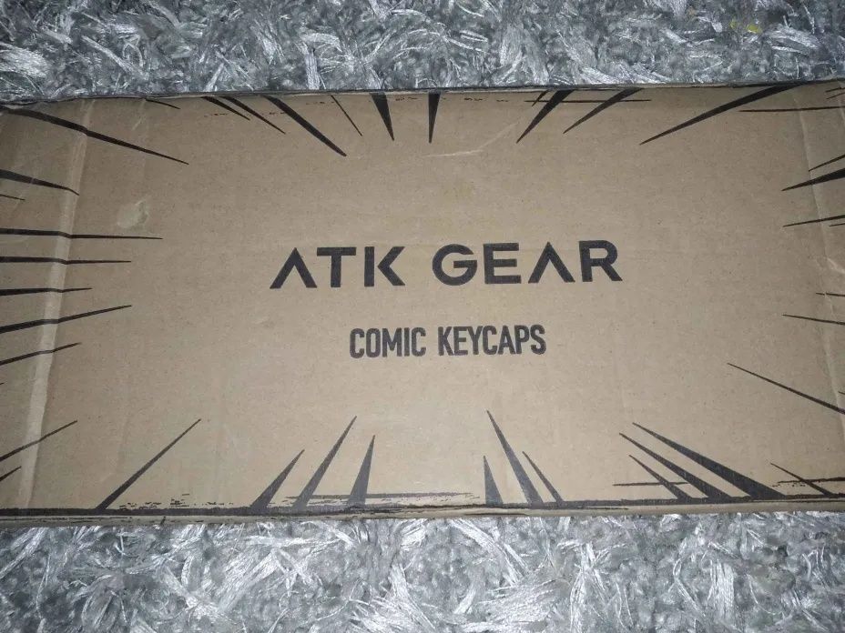 Atk Comic Mecha-Themed Keycaps