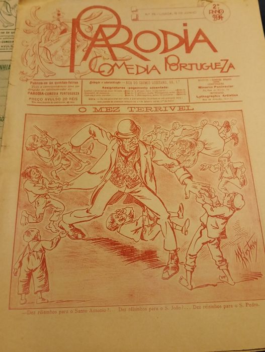 A Paródia Comédia Portuguesa, Bordalo Pinheiro