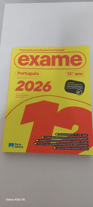 Livros de preparação para os exames 12° ano