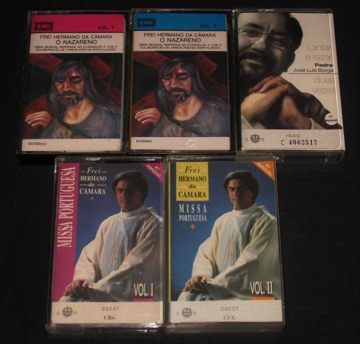 Padre Borga and Friar Hermano da Câmara Audio Cassette Tapes