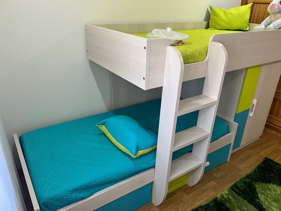 Bunk Bed with Storage64750963513730122