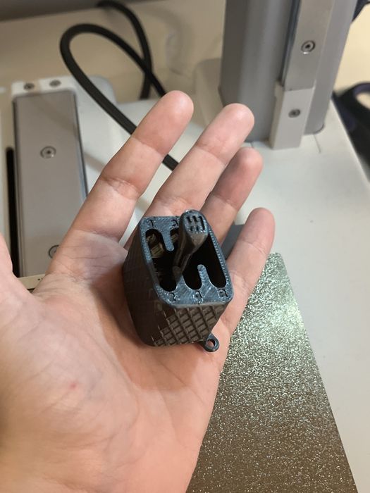 Mini skrzynia biegów brelok