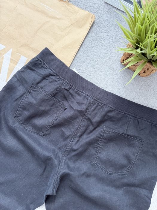 Жіночі лляні штани брюки M&S Dutti Cos л-хл