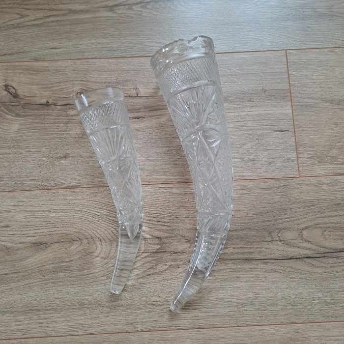 Продам кришталевий ріг достатку з радянських часів, стан на фото