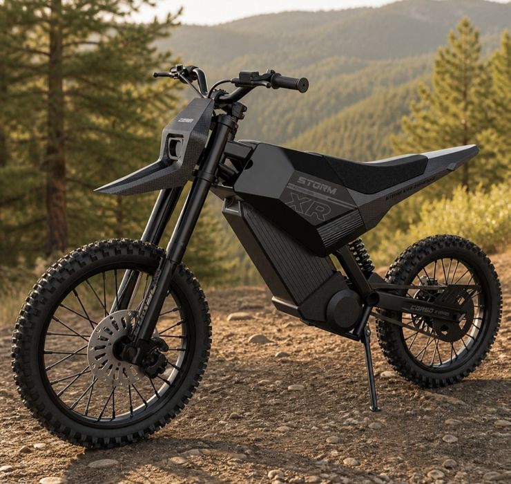 Електричний мотоцикл Новий Corso Storm XR 2500W Гарантія 3 роки Безкоштовна доставка Електромотоцикл Електробайк