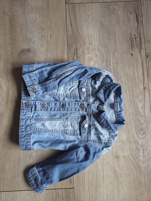 kurtka jeansowa h&m 92 kurteczka jeansowa