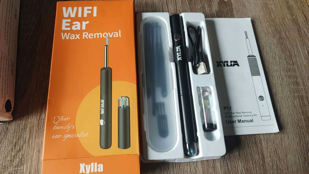 Xylla WiFi Ear Cleaner, inteligentny przyrząd do wizualnego usuwania woskowiny usznej