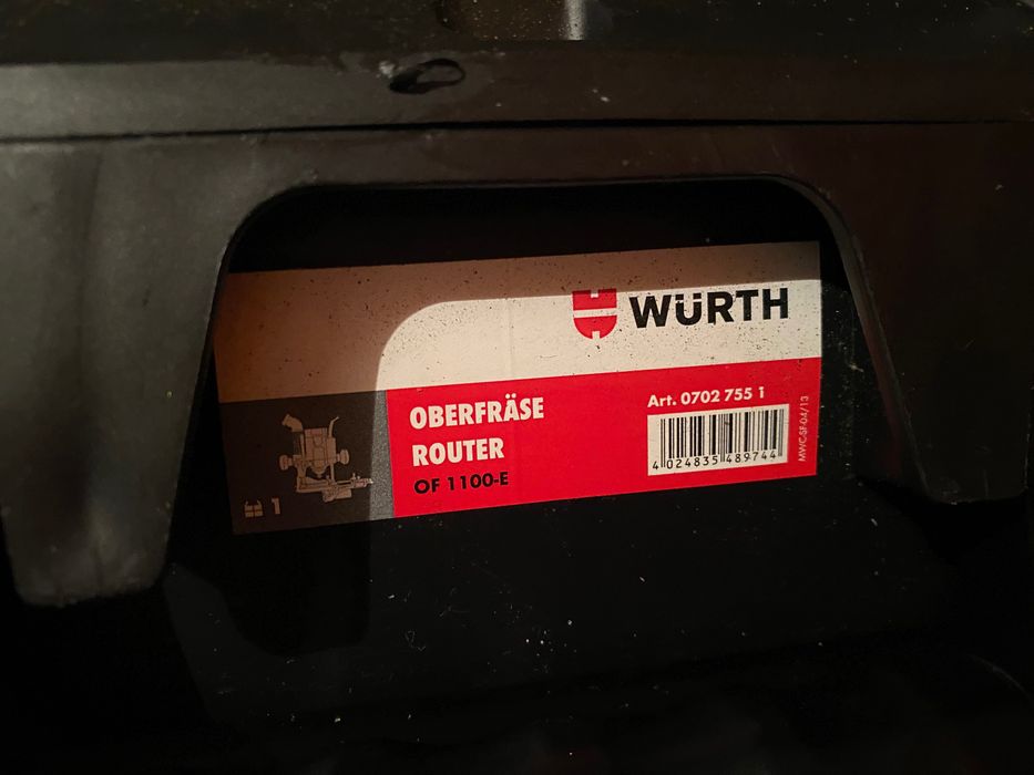 Frezarka Router Wurth  of 1100-e