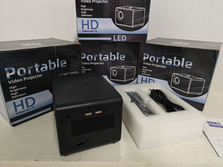 Projetor led 7000 lumens + Android  + keystone 4D + Focus eletrônico