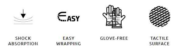 GUEE SL DUAL LTD Metalic Titanium SILVER Owijka  PREMIUM 60g / 3mm