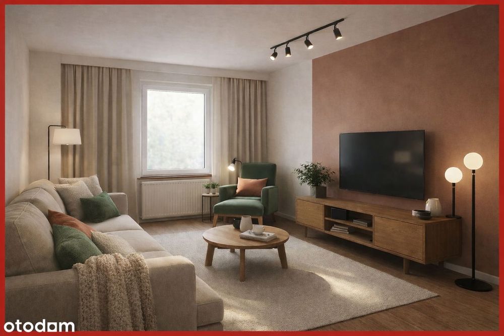 Przestronne 2-pokojowe mieszkanie w atrakcyjnej lokalizacji - Zamiana