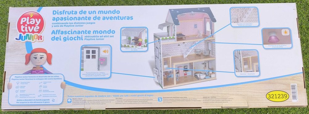 Casa de bonecas de madeira (Playtive Junior)