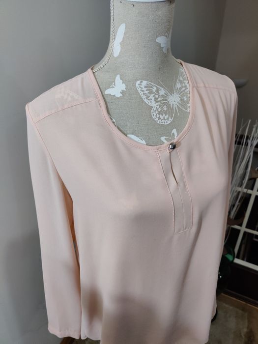 Blusa - Túnica - Tamanho Único - Rosa claro