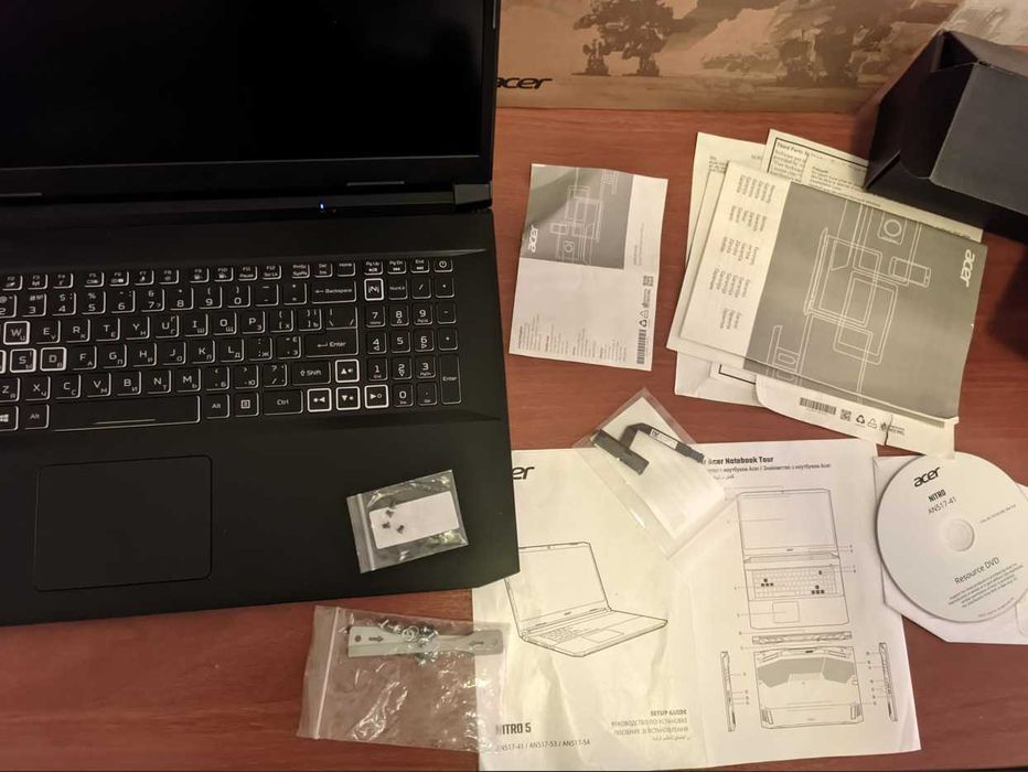 Acer Nitro 5 | 17" 144Hz Full HD | Ryzen 7 5800H | RTX 3060 | 16GB RAM | 512GB SSD