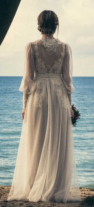 suknia ślubna boho/rustykalna