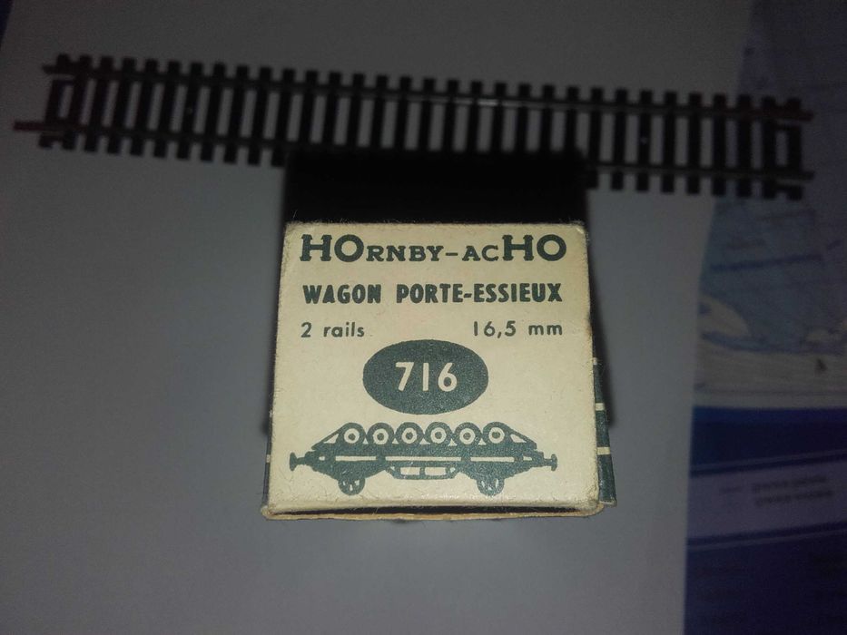 Wagon do przewozu osi w skali H0