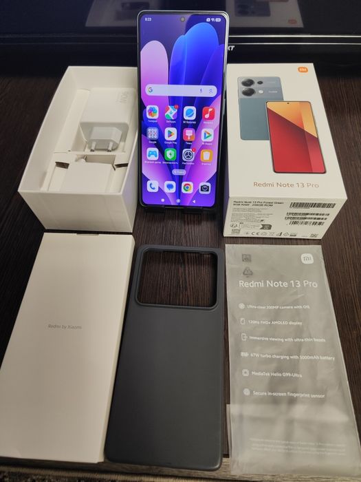 ИГРОВОЙ Xiaomi redmi note 13Pro, память 8+8-256гиг,как новый.