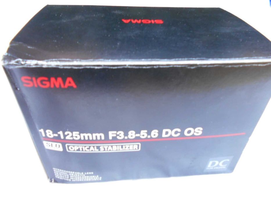 Объектив SIGMA 18-125 mm F3.8-5.6 DC OS