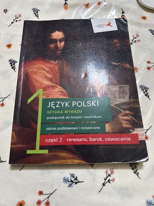 Jezyk polski sztuka wyrazu klasa 1 czesc 2 zakres podstawowy i rozszerzony