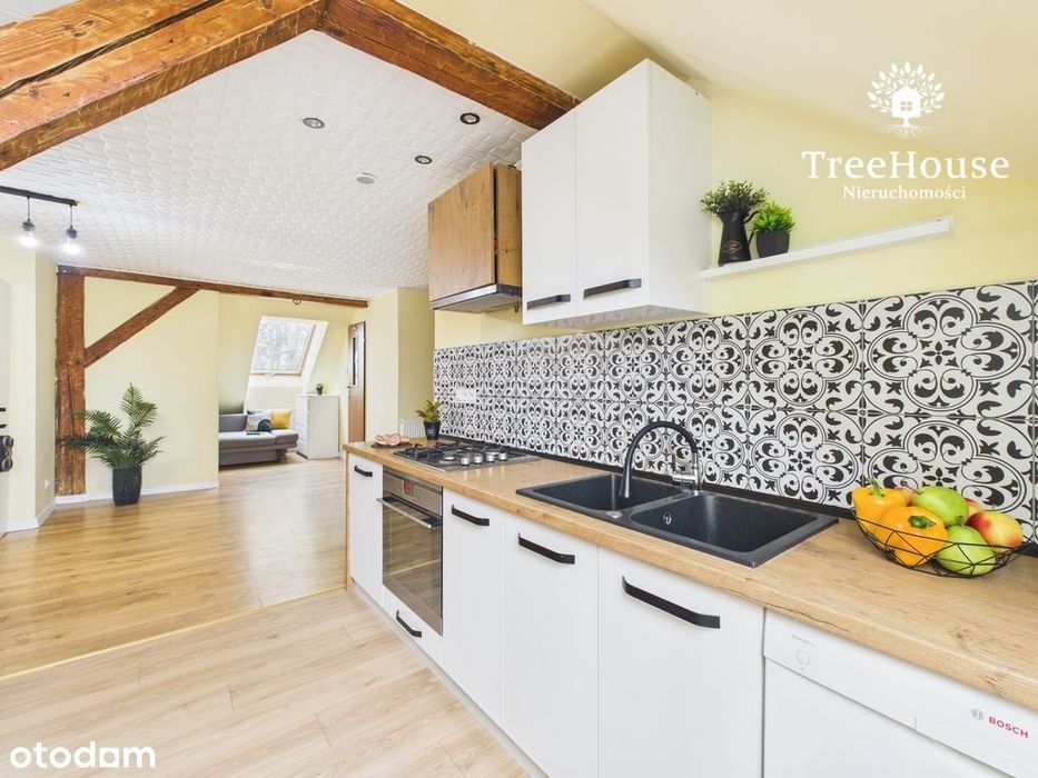 Bezczynszowe mieszkanie z ogrodem