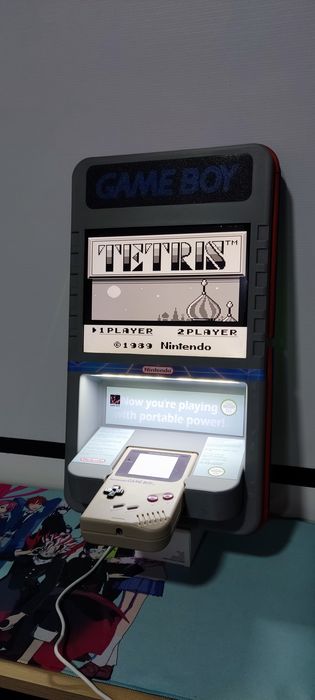 Quiosque artesanal GameBoy gigante