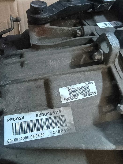 skrzynia biegów renault trafic vivato primastar 2.0 dci pf 6024