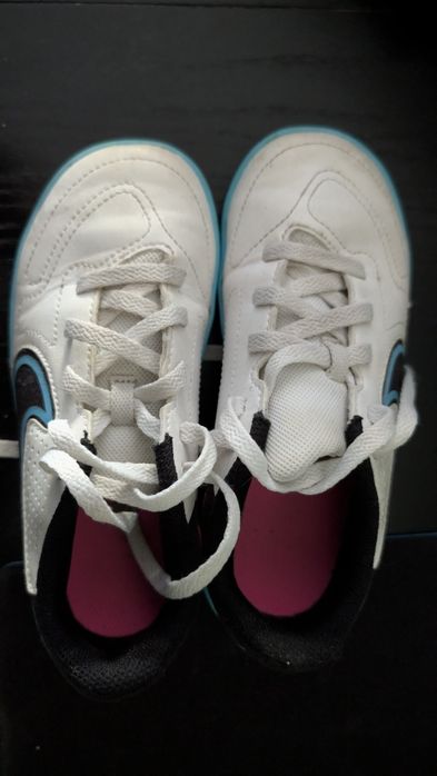Ténis Futsal Nike Tiempo Legend 9 Club IC Junior - tamanho 30