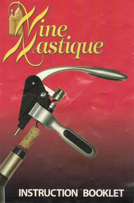 Peça de design - saca rolhas Wine Mastique