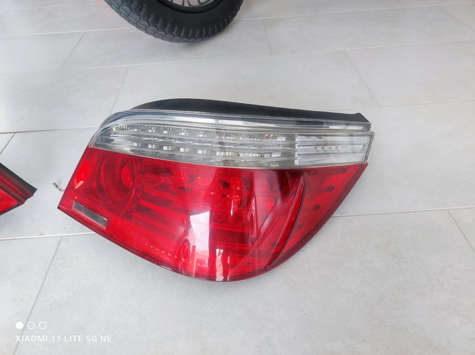 Farolins BMW E60 em led LCI originais
