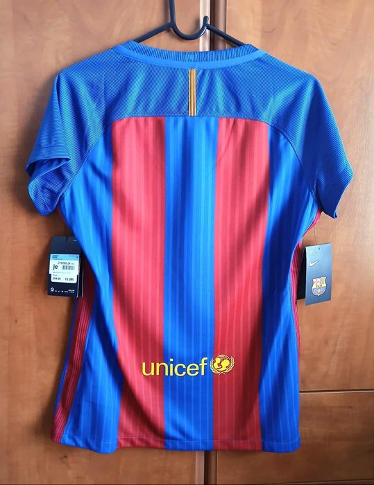 camisola FCB Barcelona t shirt futebol nike dri fit equipamento