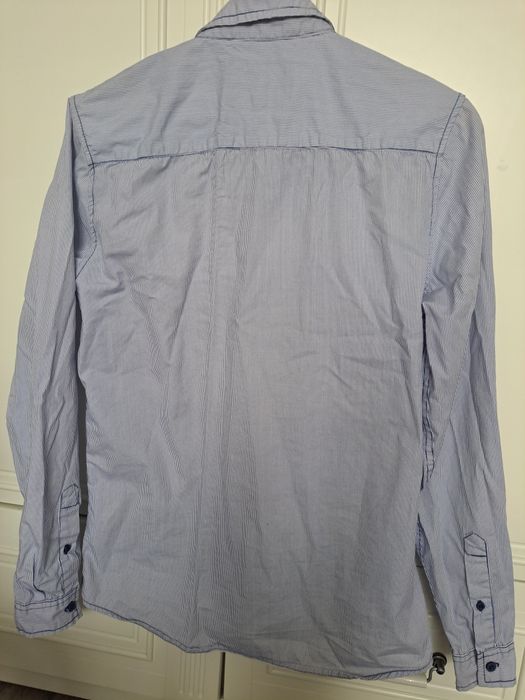 Męską koszula w paski Slim Fit roz. S