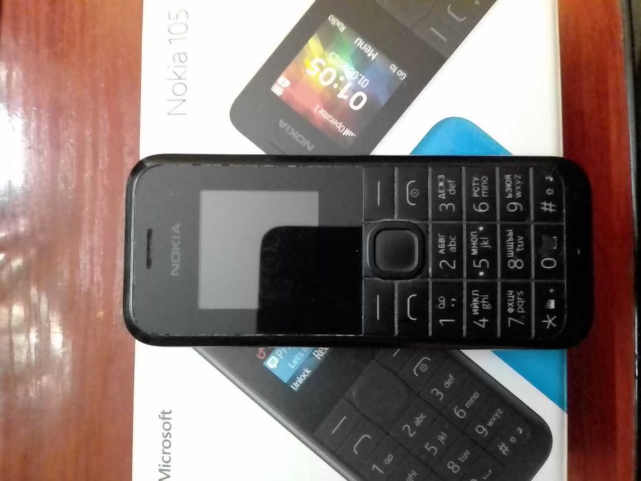 Мобільний телефон Nokia 105 с коробкой. Как новый.