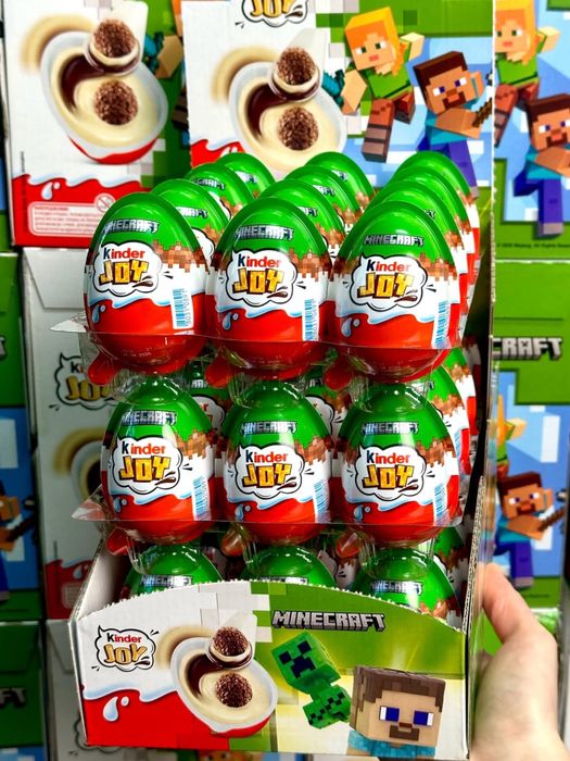 Kinder Joy Minecraft, Майнкрафт кіндер джой