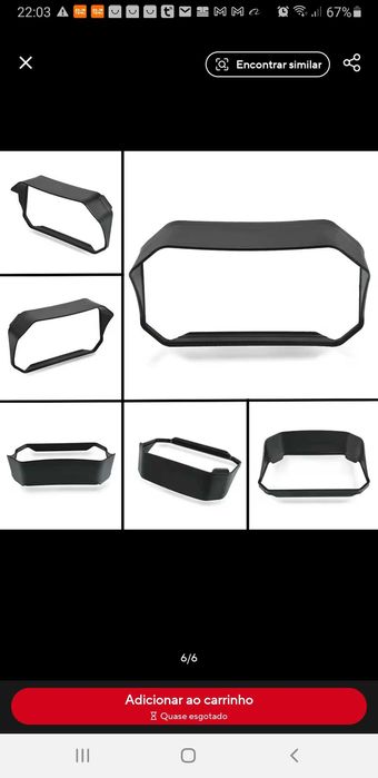 Pala para TFT BMW GS 1200/1250