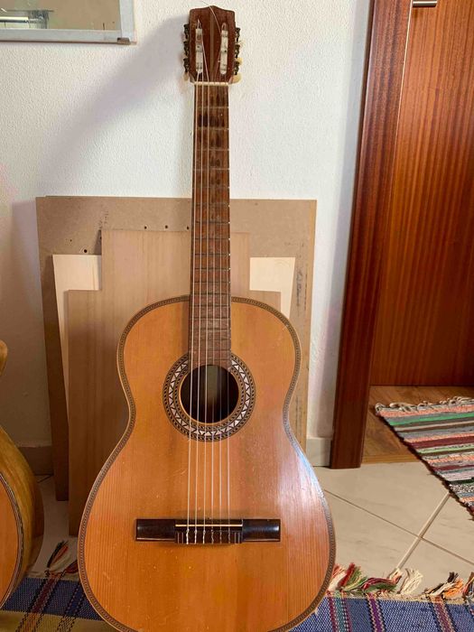 Guitarra Clássica artesanal Espanhola anos 60