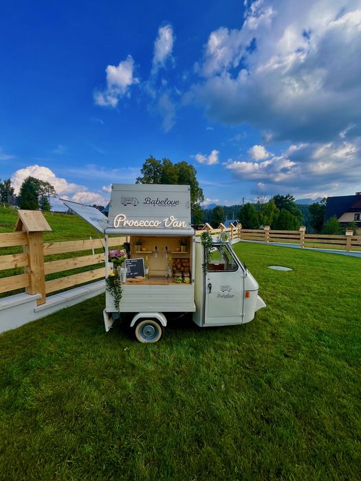 Prosecco Van/ Piaggio Van/Barman/Eventy firmowe