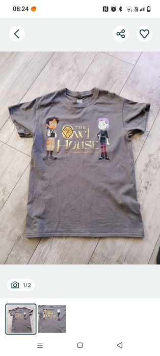 T-shirt młodzieżowy r. S