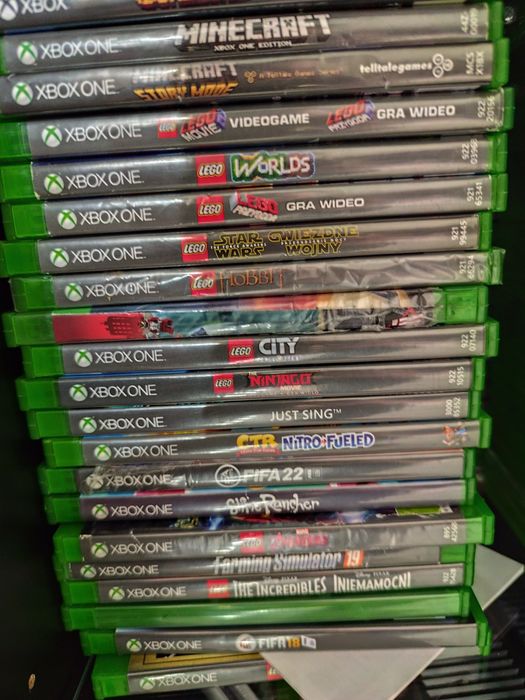 Gry Xbox one. Series x one s x lego dc