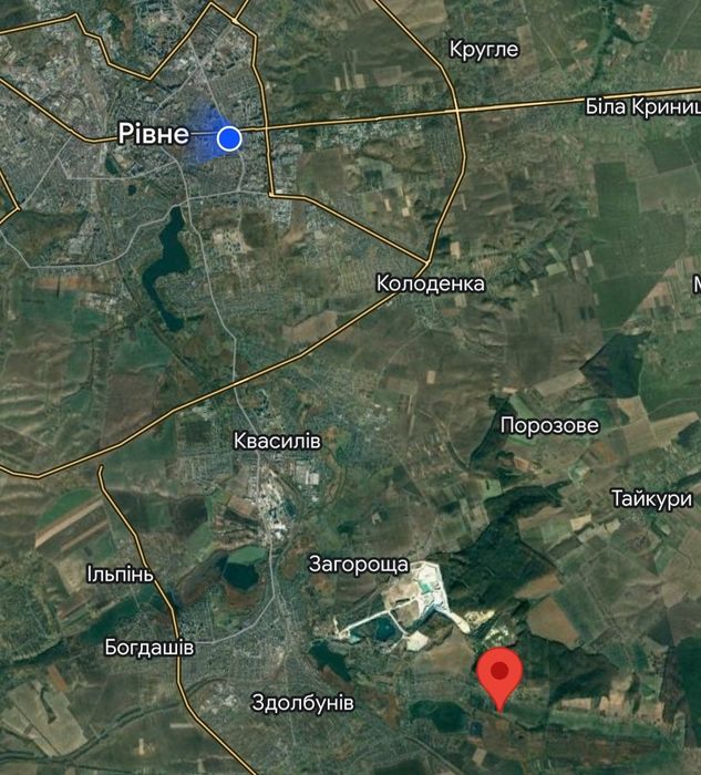 Продаж ділянки 1,1 га в гарному місці