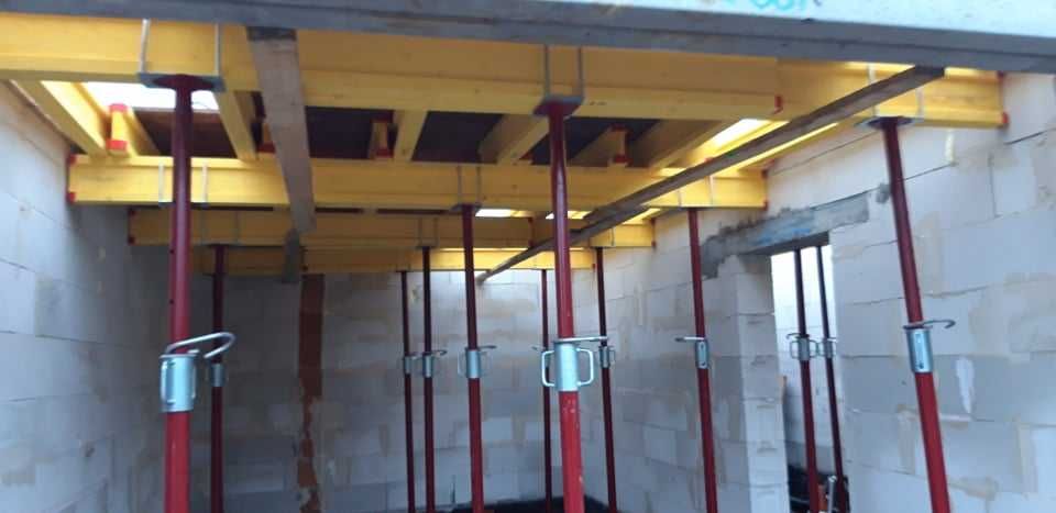 Wynajem Szalunków Strop Stemple Doki Dżwigary Plyty Szalunkowe