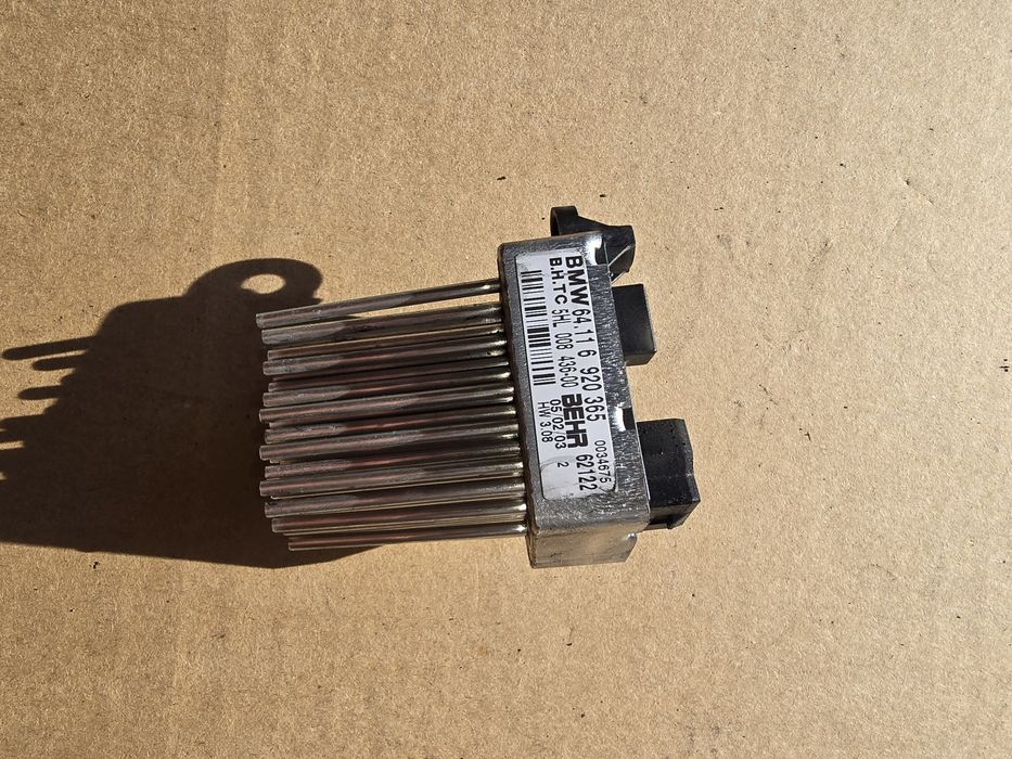 Jeż rezystor nagrzewnicy bmw e46 inne