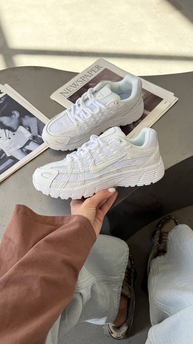 ТОП ‼️Кросівки Nike P-6000 Triple White