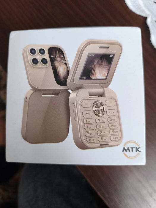 Mini telefon komórkowy flip